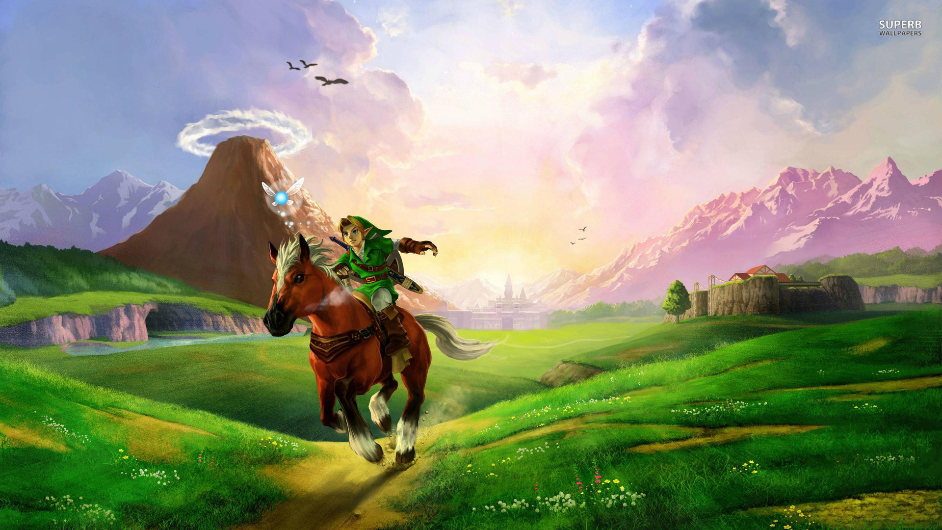 Wallpaper The Legend Of Zelda Ocarina Time