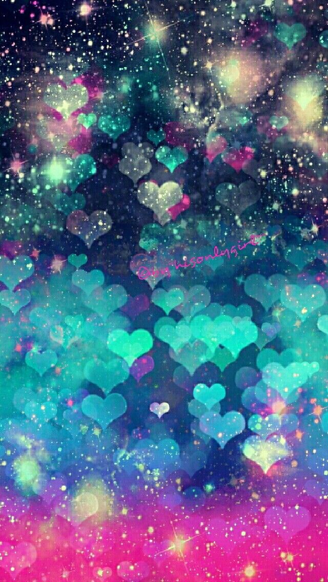 Heart Galaxy iPhone Android Wallpaper I Created For The App