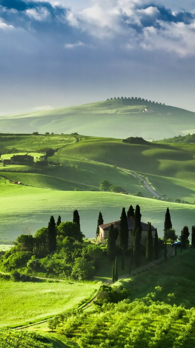 Tuscany Dreams Italy iPhone Wallpaper In