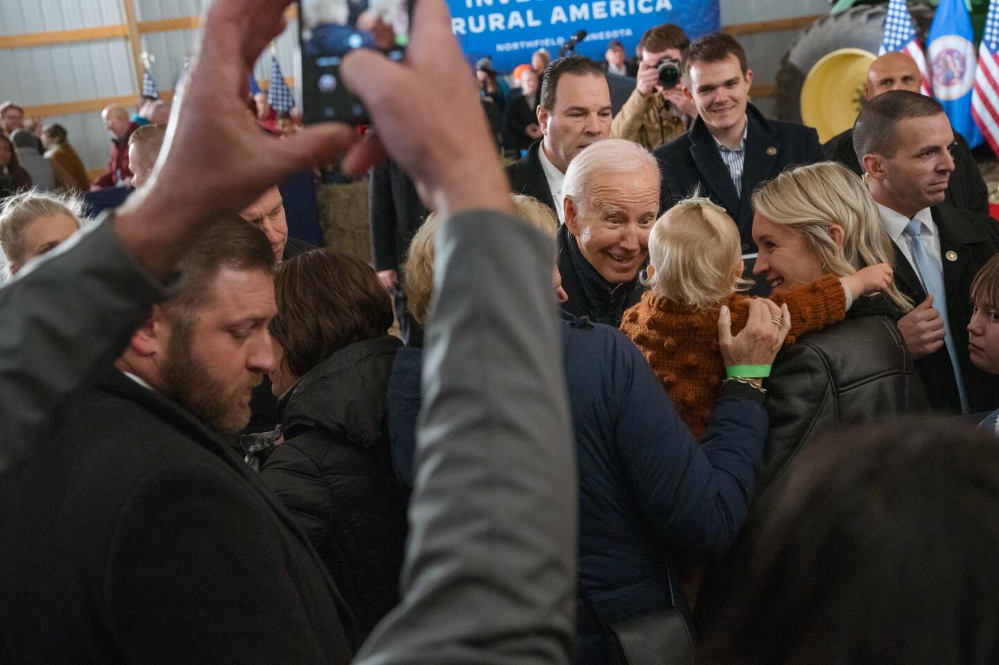 Photos President Joe Biden Visits Northfield Farm Post Bulletin