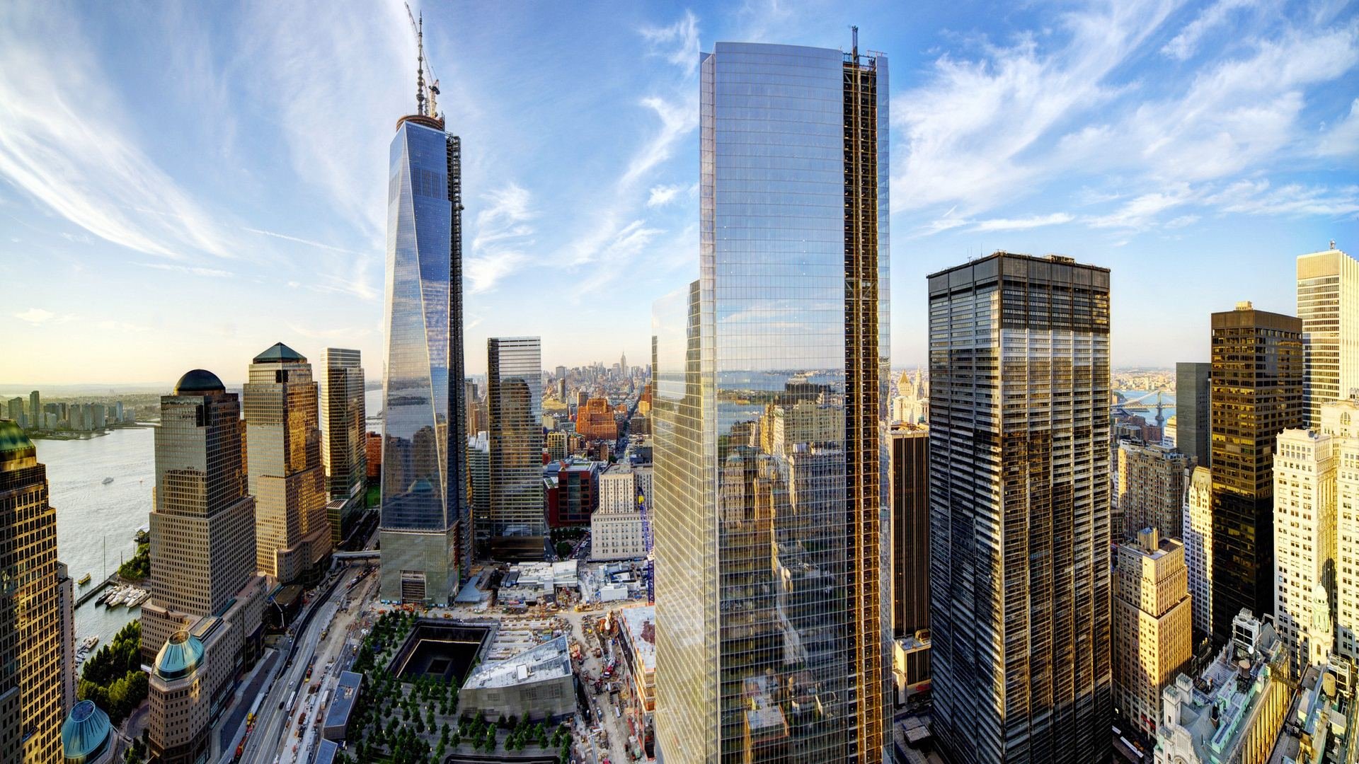 World Trade Center Skyscraper City Cities Building New York Wallpaper