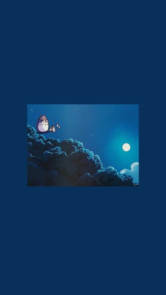 Could Anybody Make An Aesthetic Wallpaper Like This Totoro One But