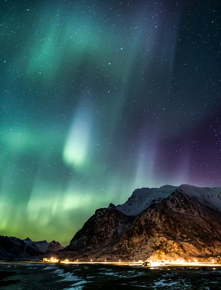 Viking Lights   Aurora Over Norway Wallpaper for Microsoft Surface