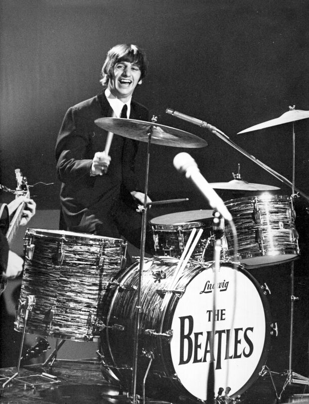 The Beatles Image Drumming Starr HD Wallpaper And Background