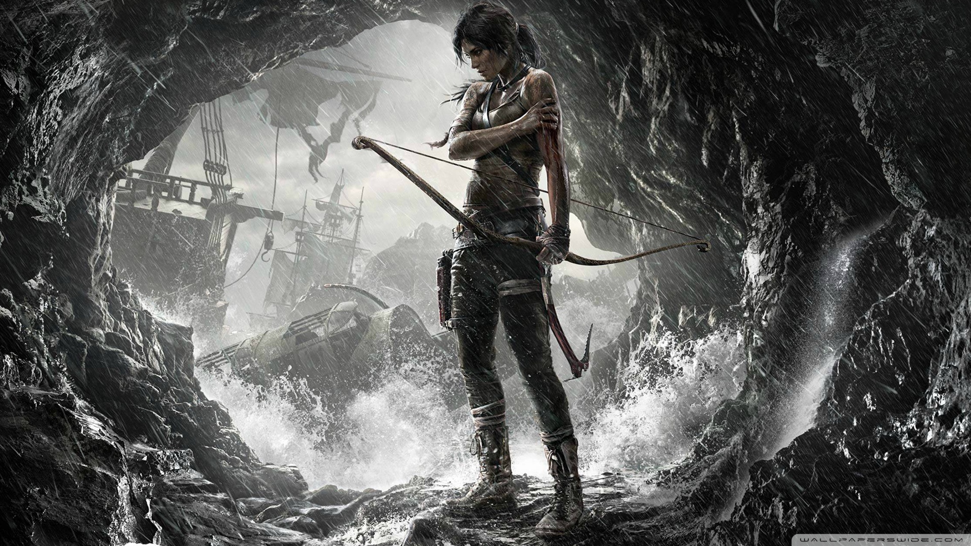 Lara Croft In Rise of the Tomb Raider 4K Ultra HD Mobile Wallpaper