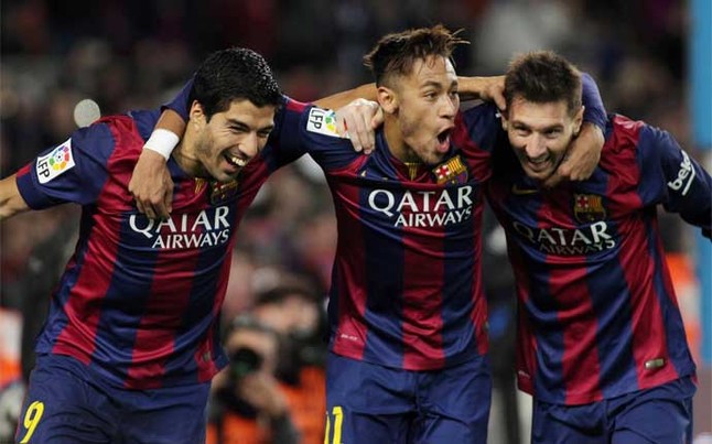 Goles De Neymar Messi Y Su Rez Borran Al Levante