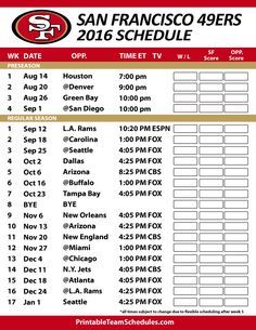 49ers Wallpaper Schedule