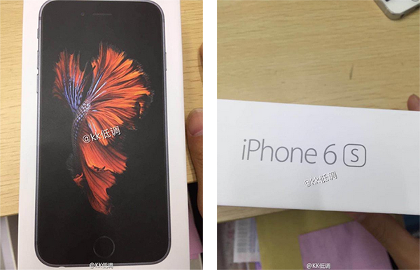 iPhone 6s Packaging