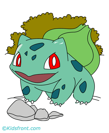 Bulbasaur Coloring S Tattoo Design Bild