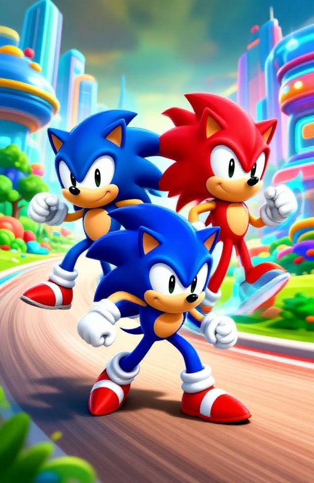 Sonic Shadow And Silver Wallpaper