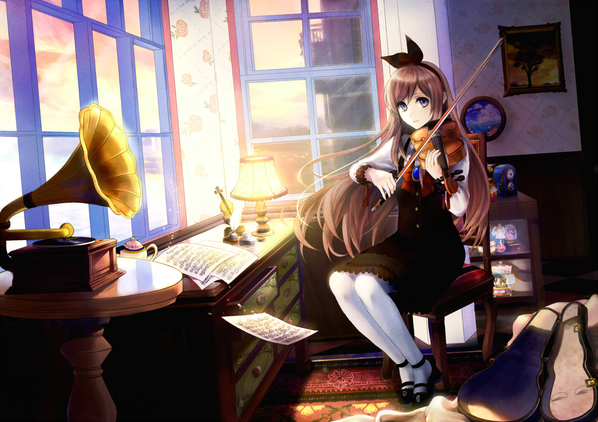 Anime Music HD Wallpaper By