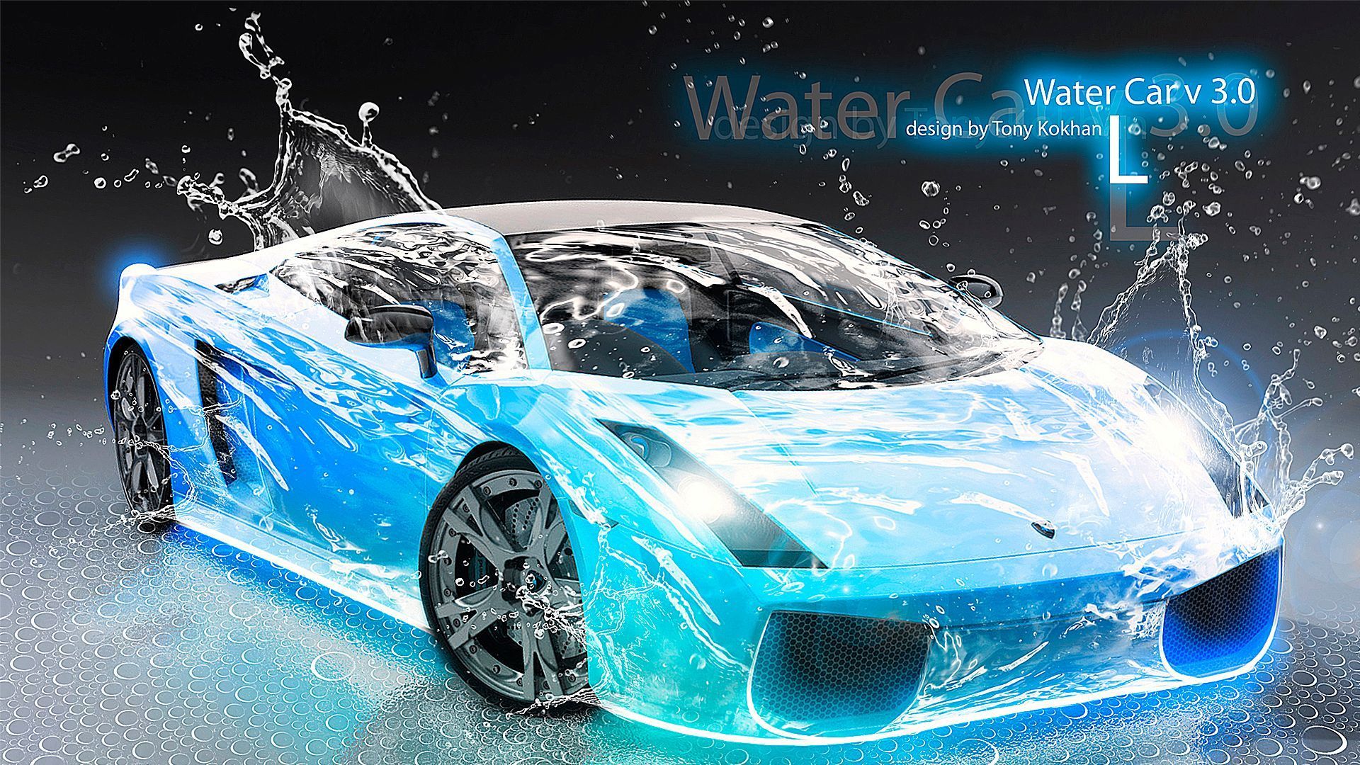 Blue Car Wallpaper