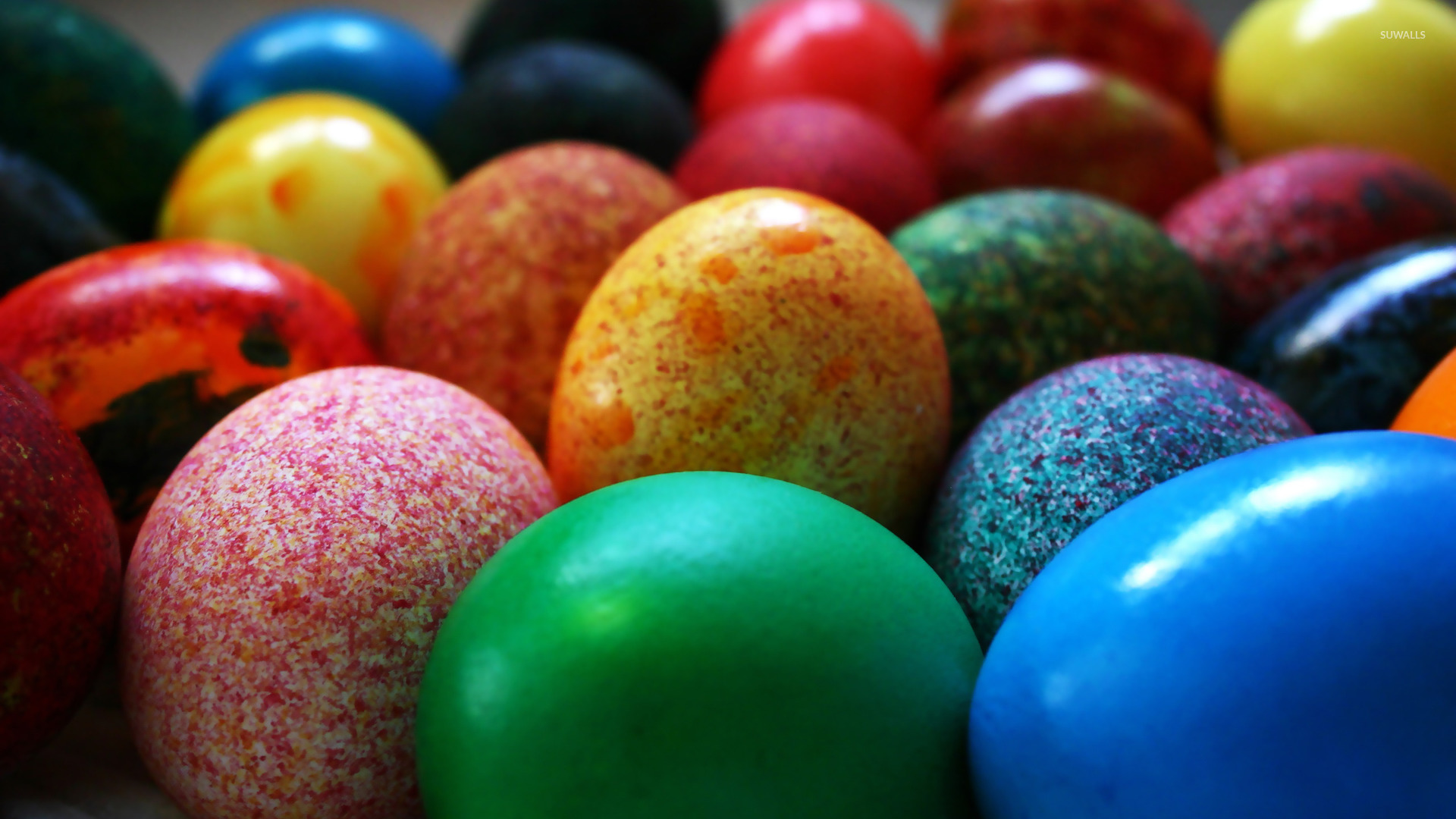 Easter Eggs Wallpaper Holiday