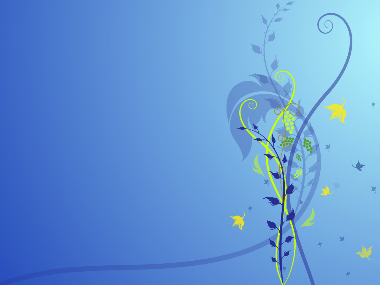 Blue Flower Abstract Wallpapers HD Wallpapers