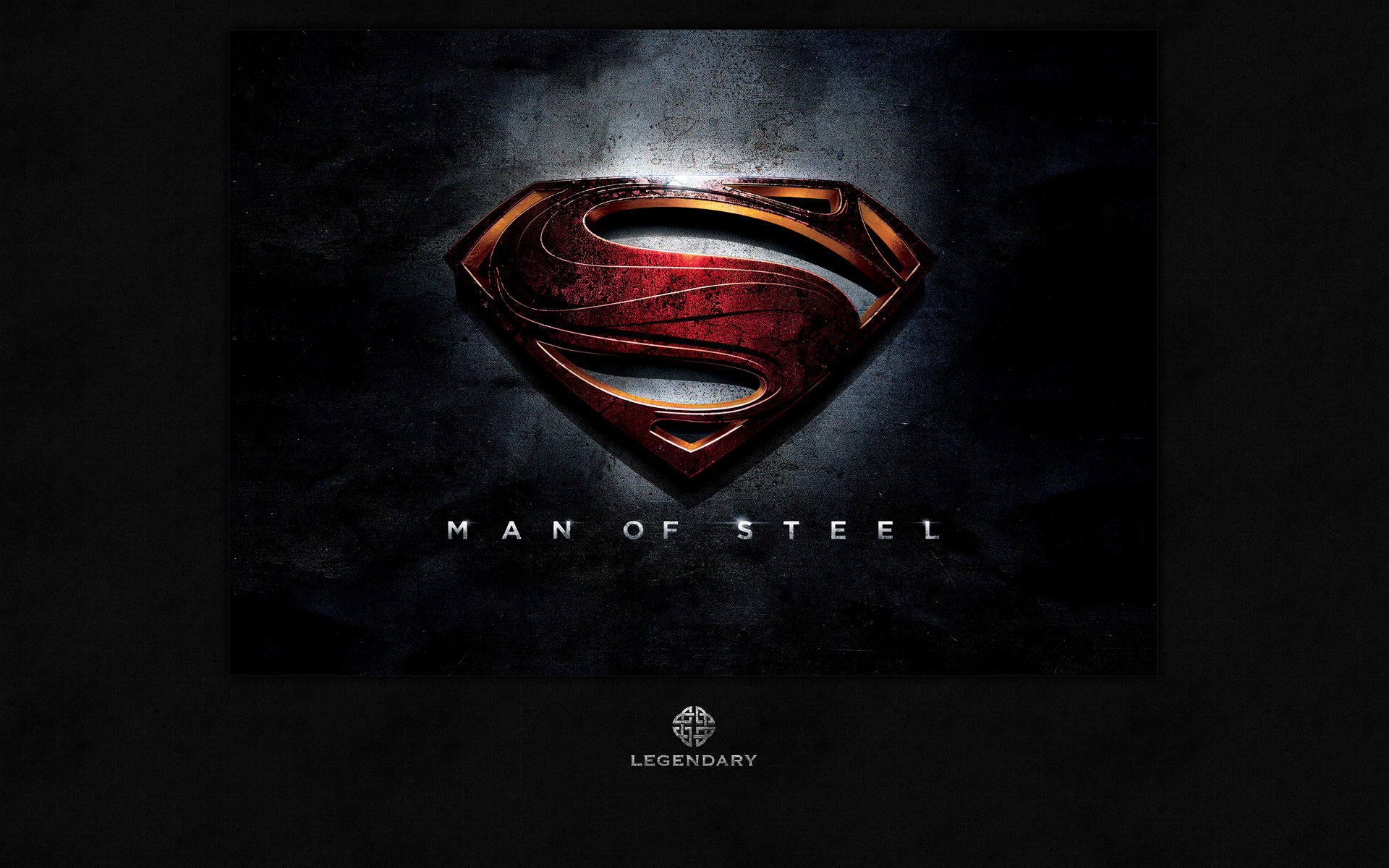  This Hi Res New SUPERMAN Movie Logo MAN OF STEEL For Your Wallpaper