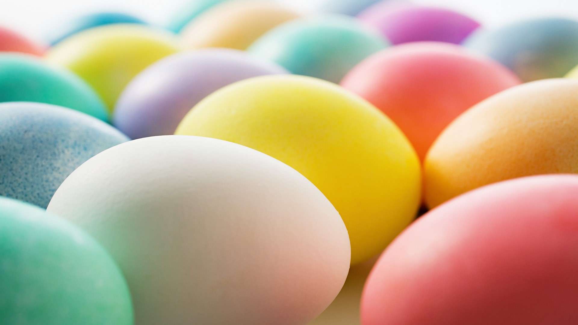Minimalistic Colored Eggs HD Wallpaper FullHDwpp Full