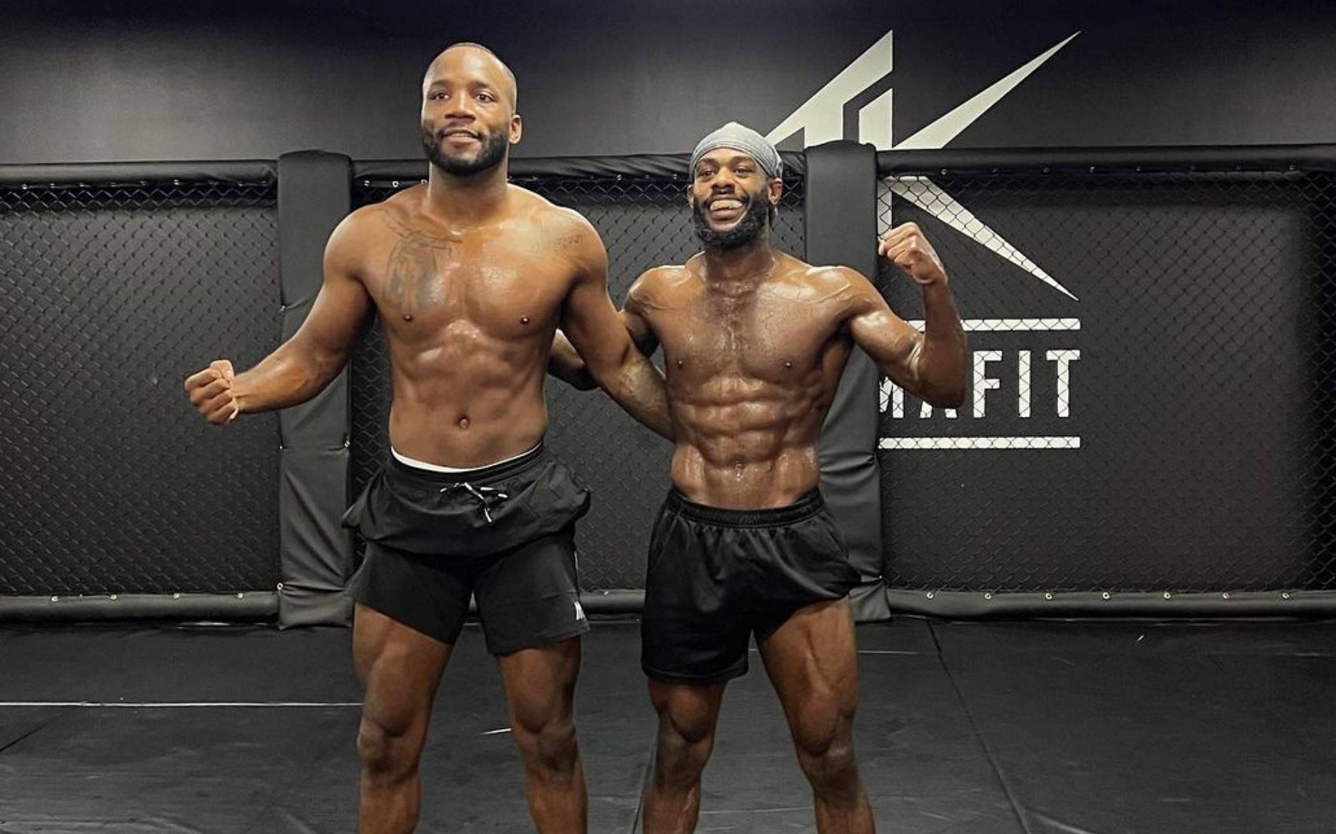 Download Leon Edwards And Tyron Woodley Wallpaper