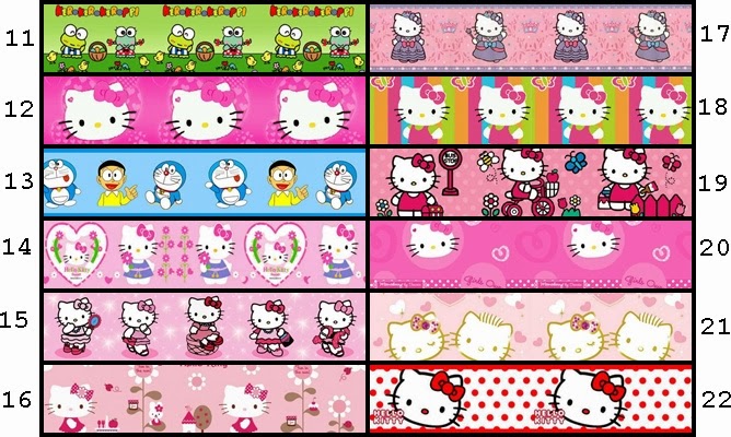 Armey Collection Wallpaper Border Hello Kitty