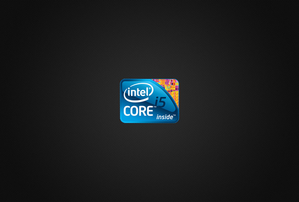 Wallpaper Intel core i5 inside logo simple textures desktop