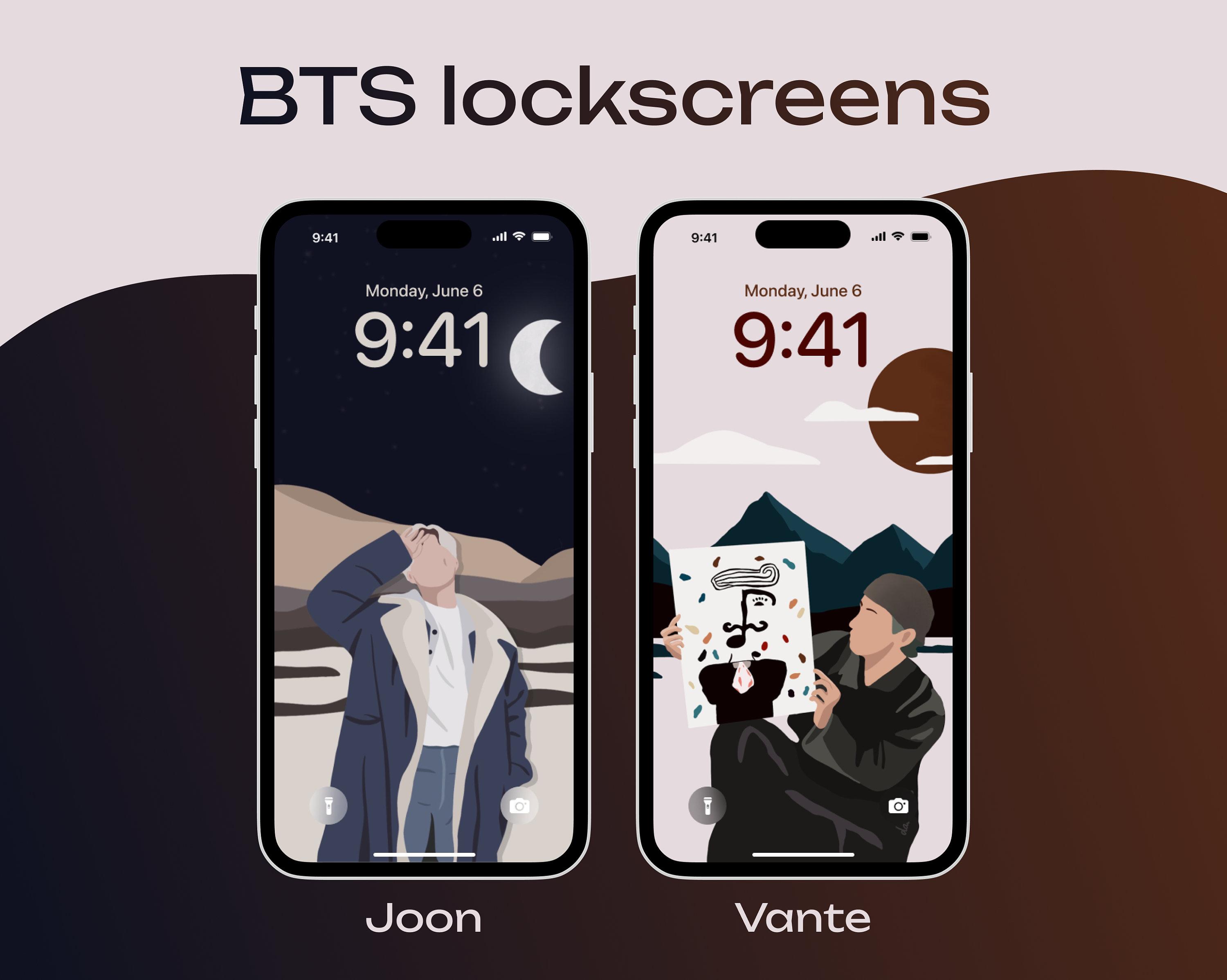 Bts Phone Wallpaper Digital Rm Namjoon Lockscreen