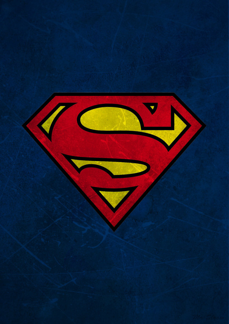 DeviantArt More Like Superman S Shield Wallpaper without Flair by 752x1063