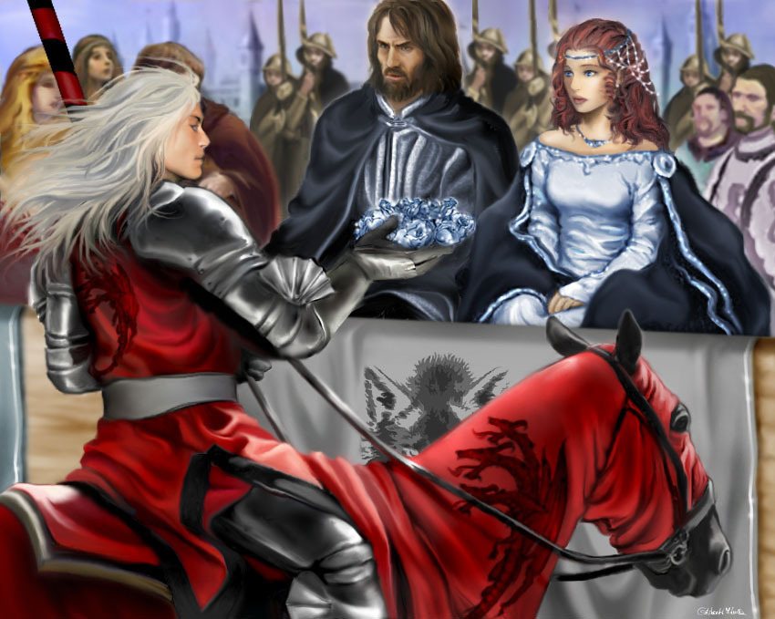 Le Trne de Fer images Rhaegar Targaryen Lyanna Stark HD fond d