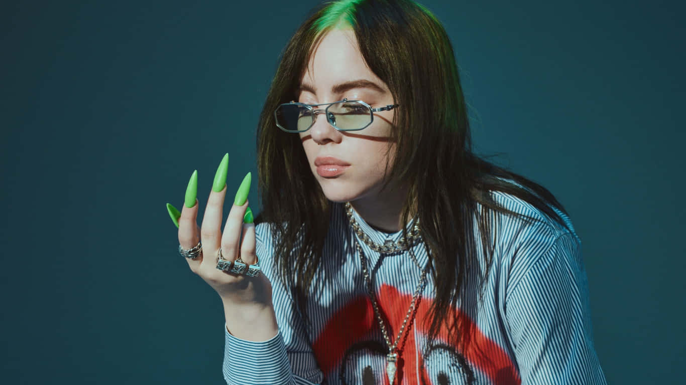 Billie Eilish Laptop Wallpaper