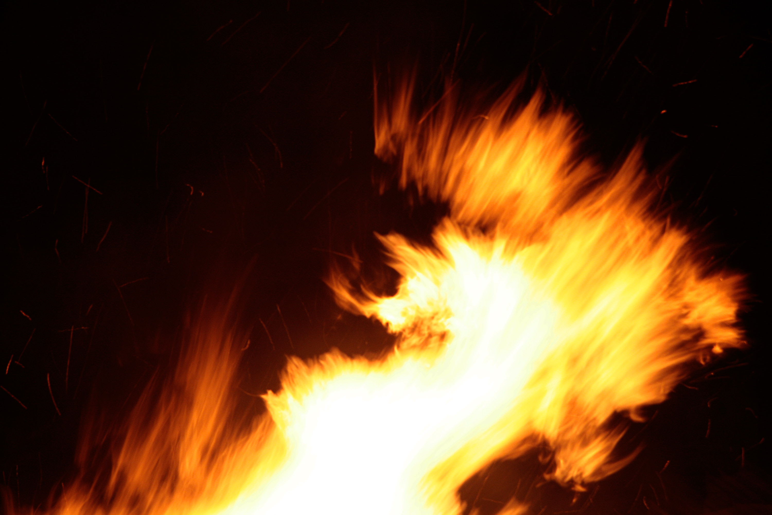 Fire Pieces Wallpaper