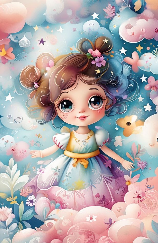 Very Cute Doll Wallpaper