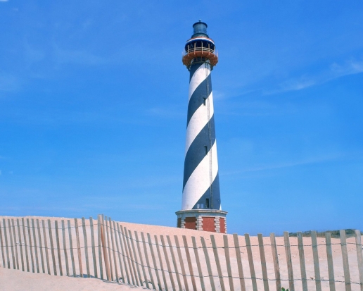 Hatteras Lighthouse Outer Banks North Carolina Desktop Wallpaper