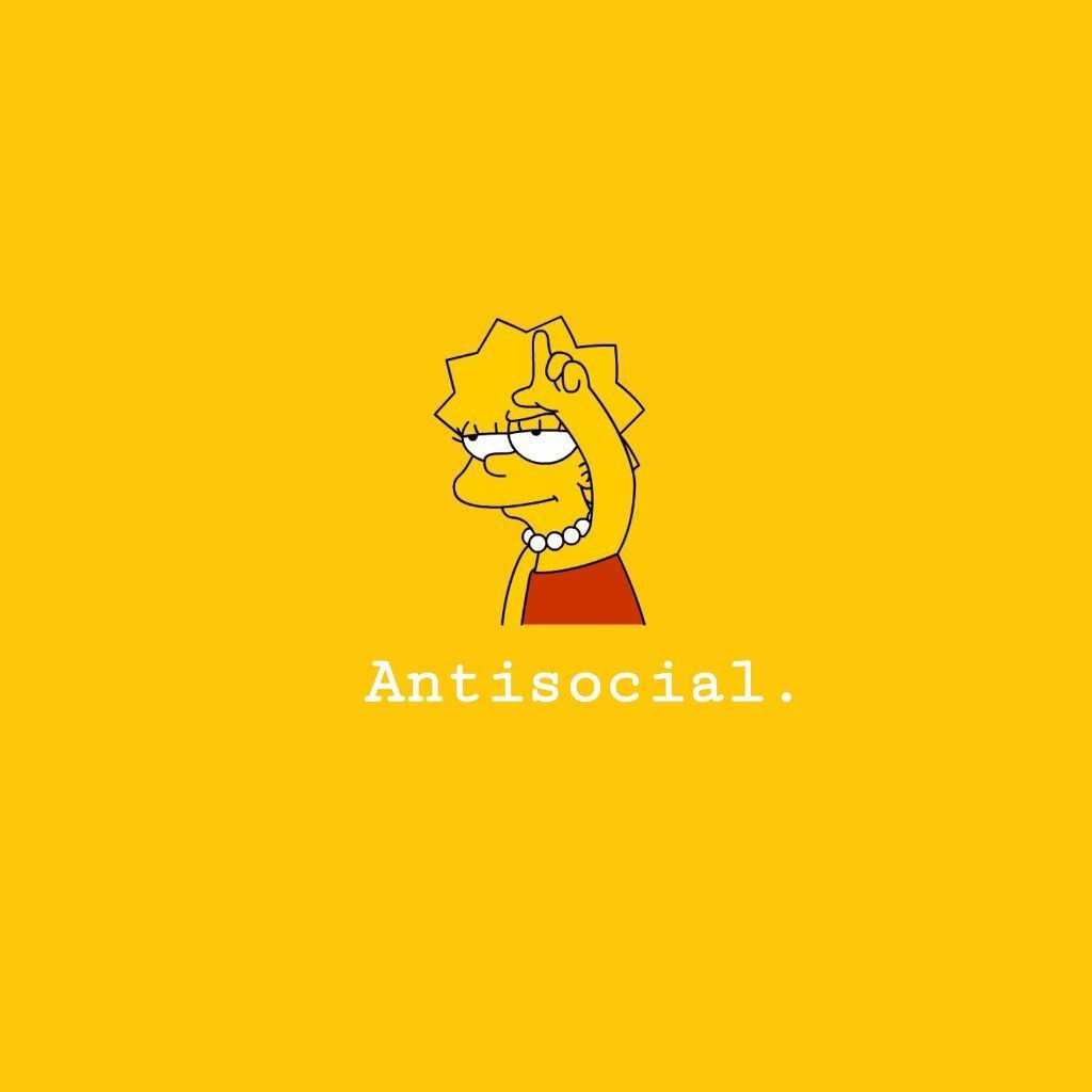 Anti Social Wallpaper