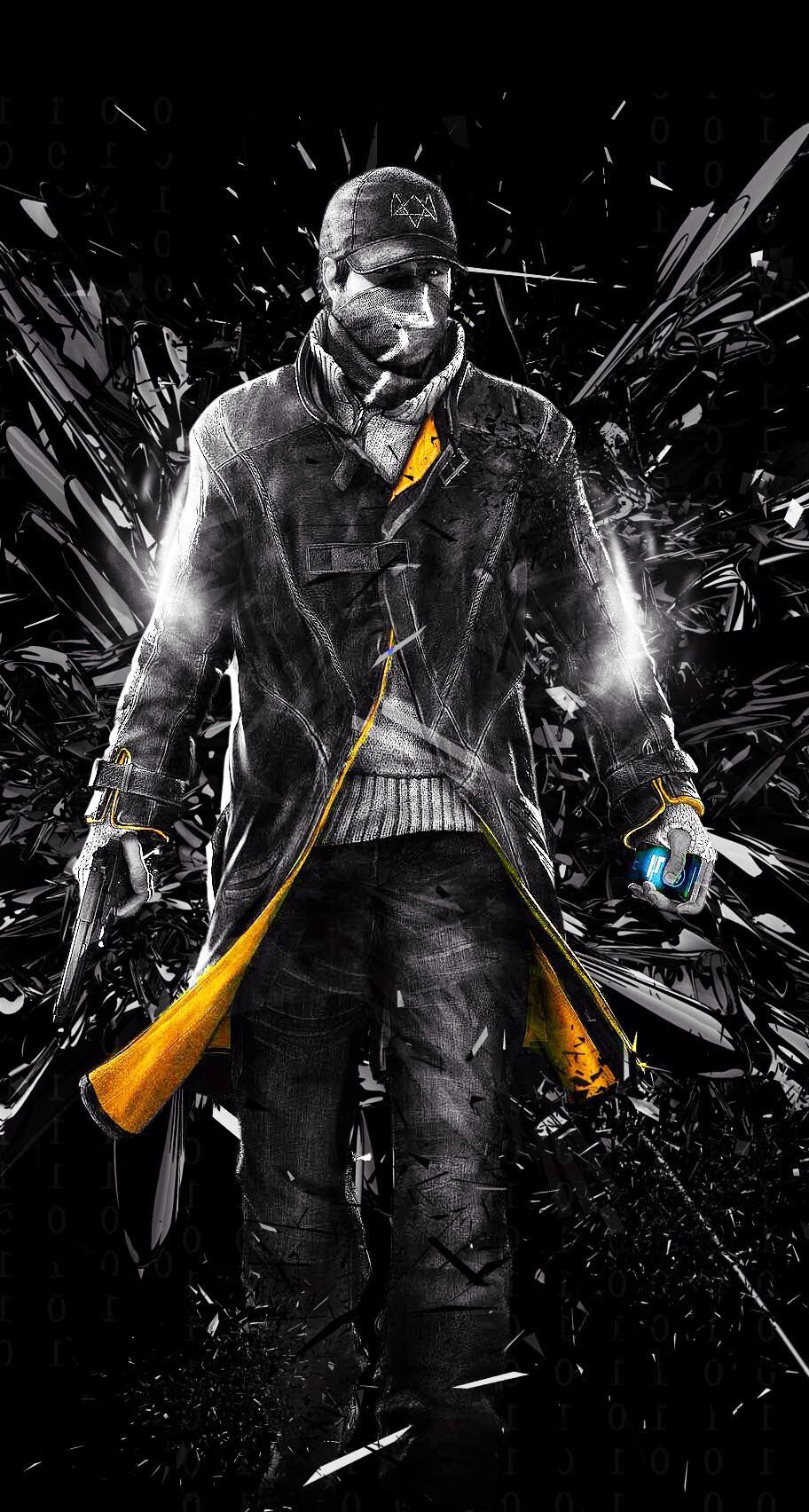 Watch Dogs Phone Wallpaper HD