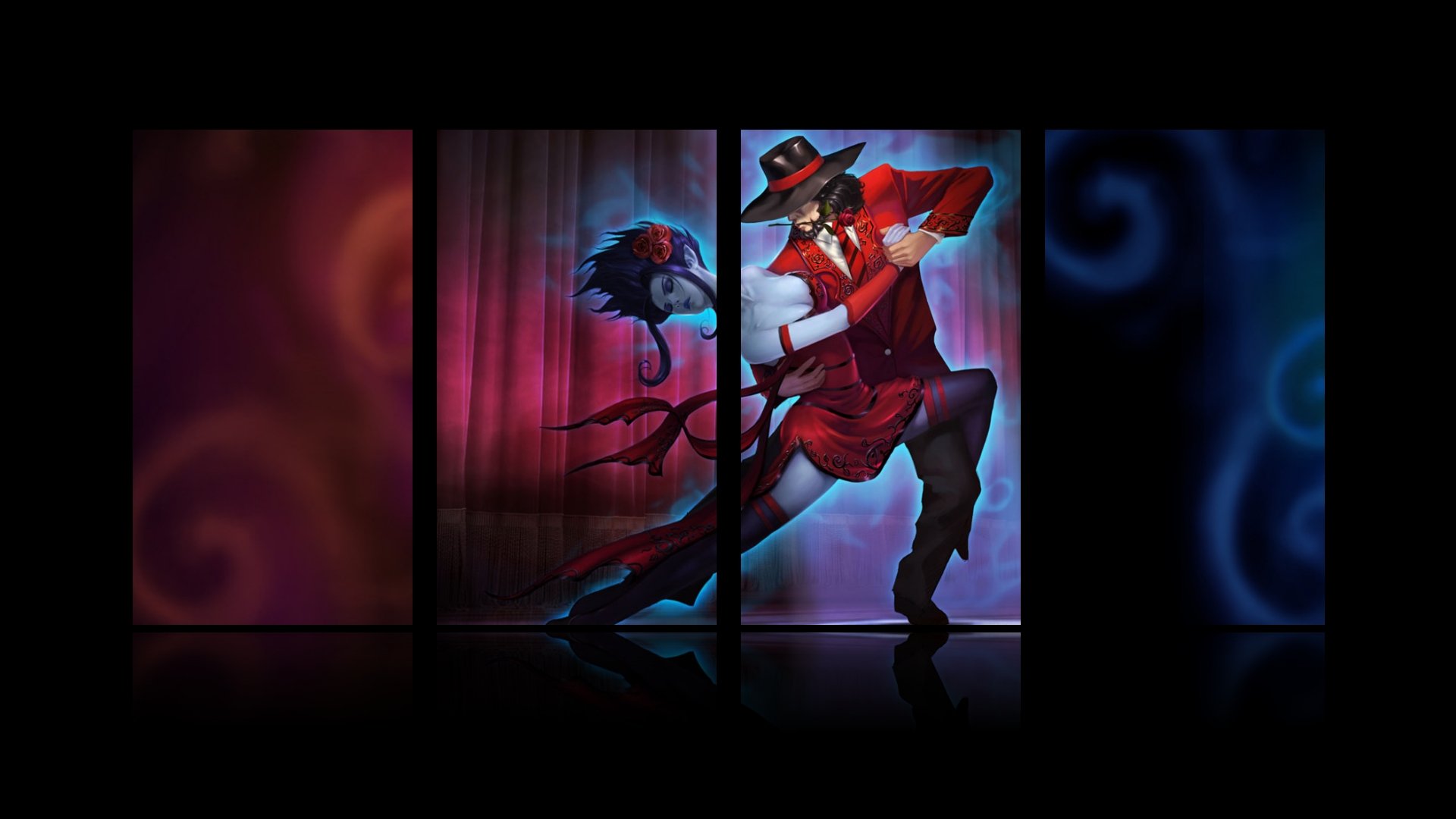 Twisted Fate Evelynn HD Wallpaper