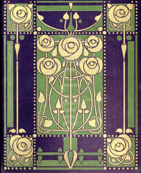 Art Nouveau Book Design Glasgow School An Original Highly Stylized