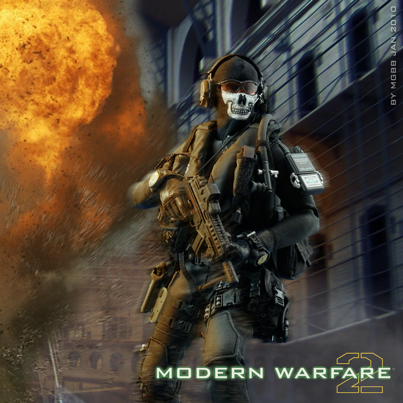 mw2 Ghost Wallpaper By Mgbb