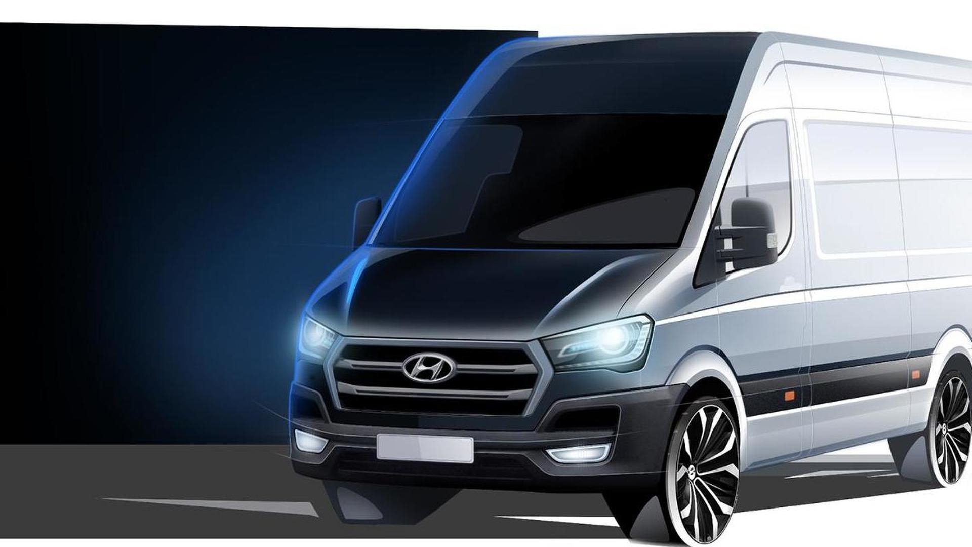 Hyundai H350 Cargo Van Teased Ahead Of September Full Reveal