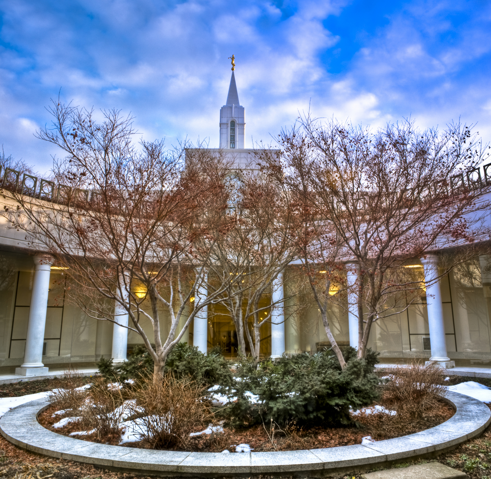 The Grounds of the Bountiful Utah Temple