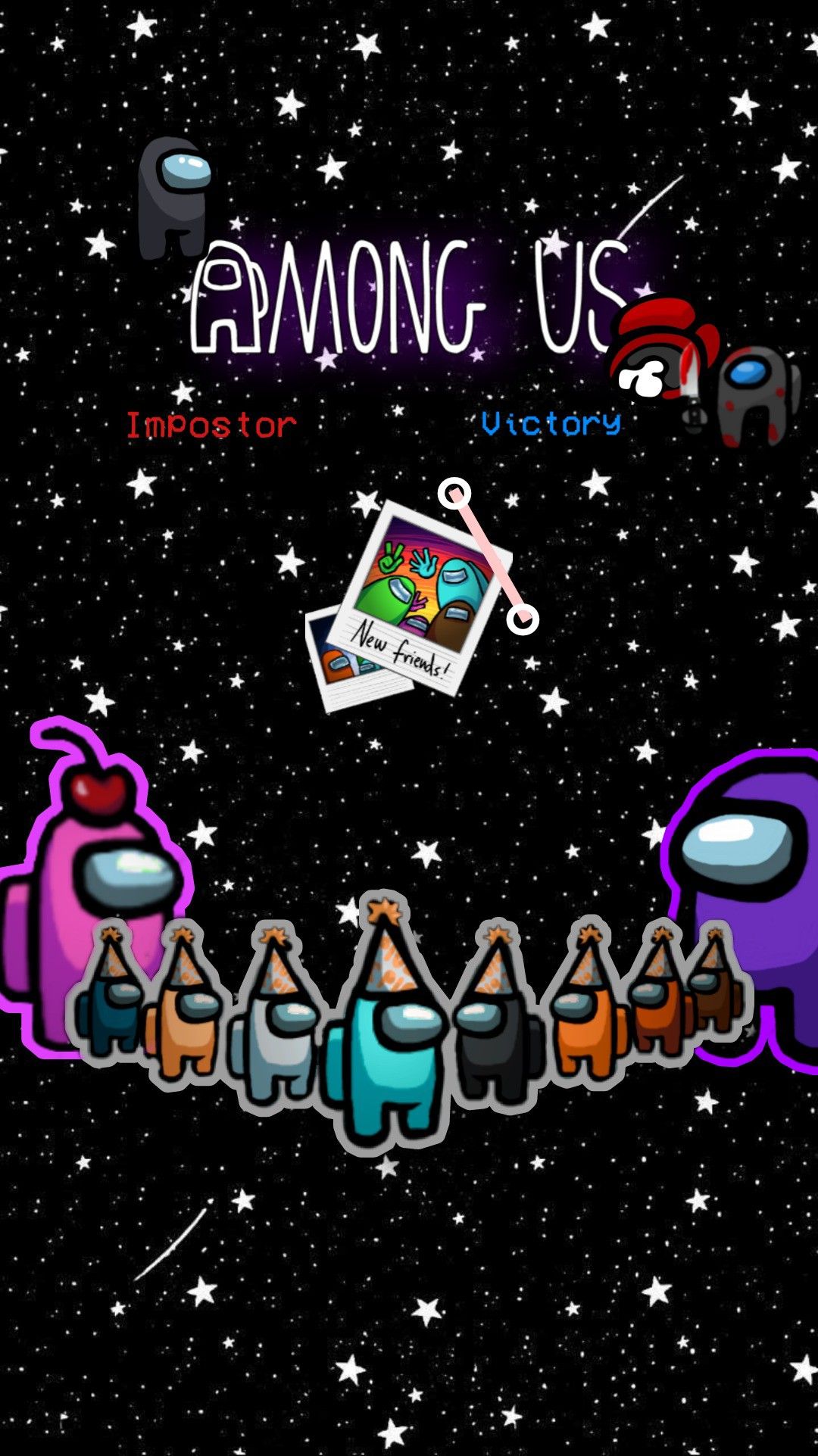 Walpaper Among Us Aesthetic Wallpaper
