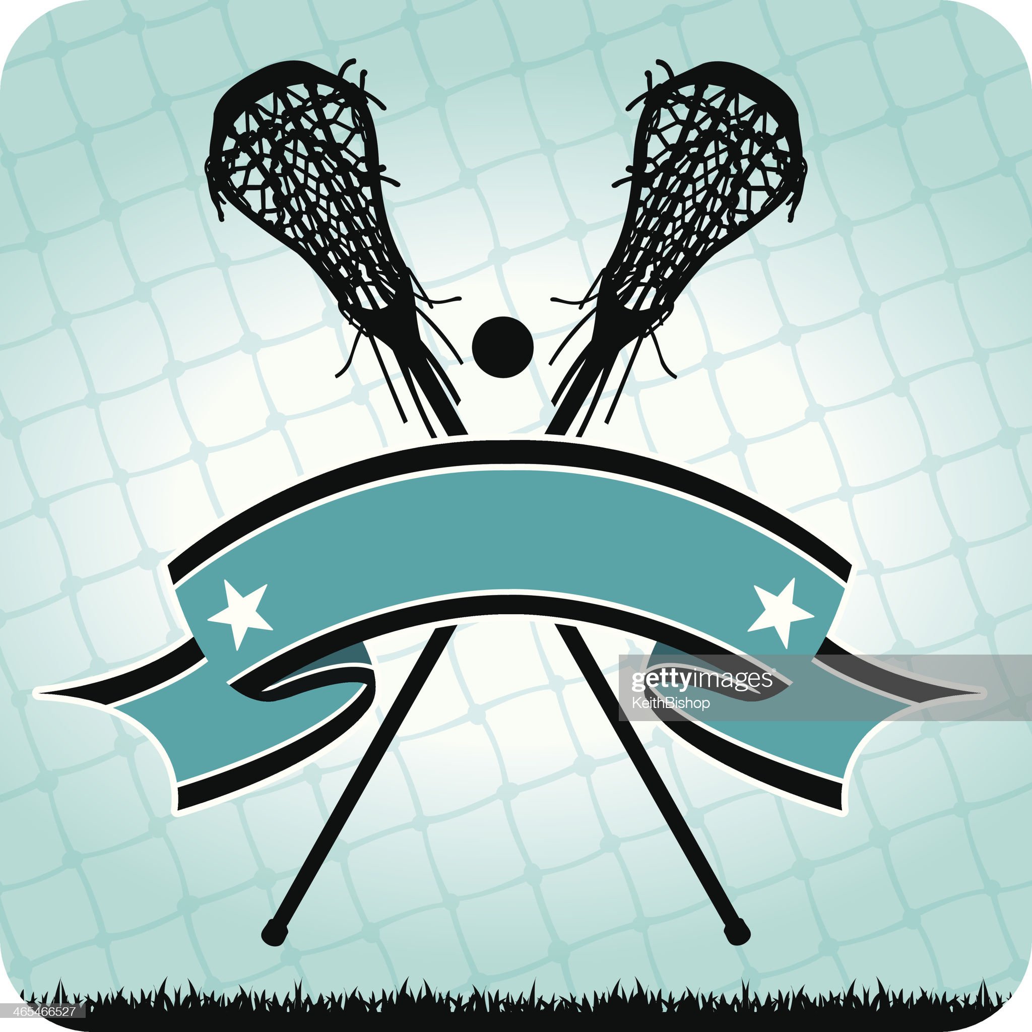 Lacrosse Background With Banner Girls High Res Vector Graphic