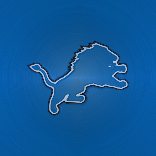 Detroit Lions Team Logo iPad Wallpapers Detroit Lions black blue