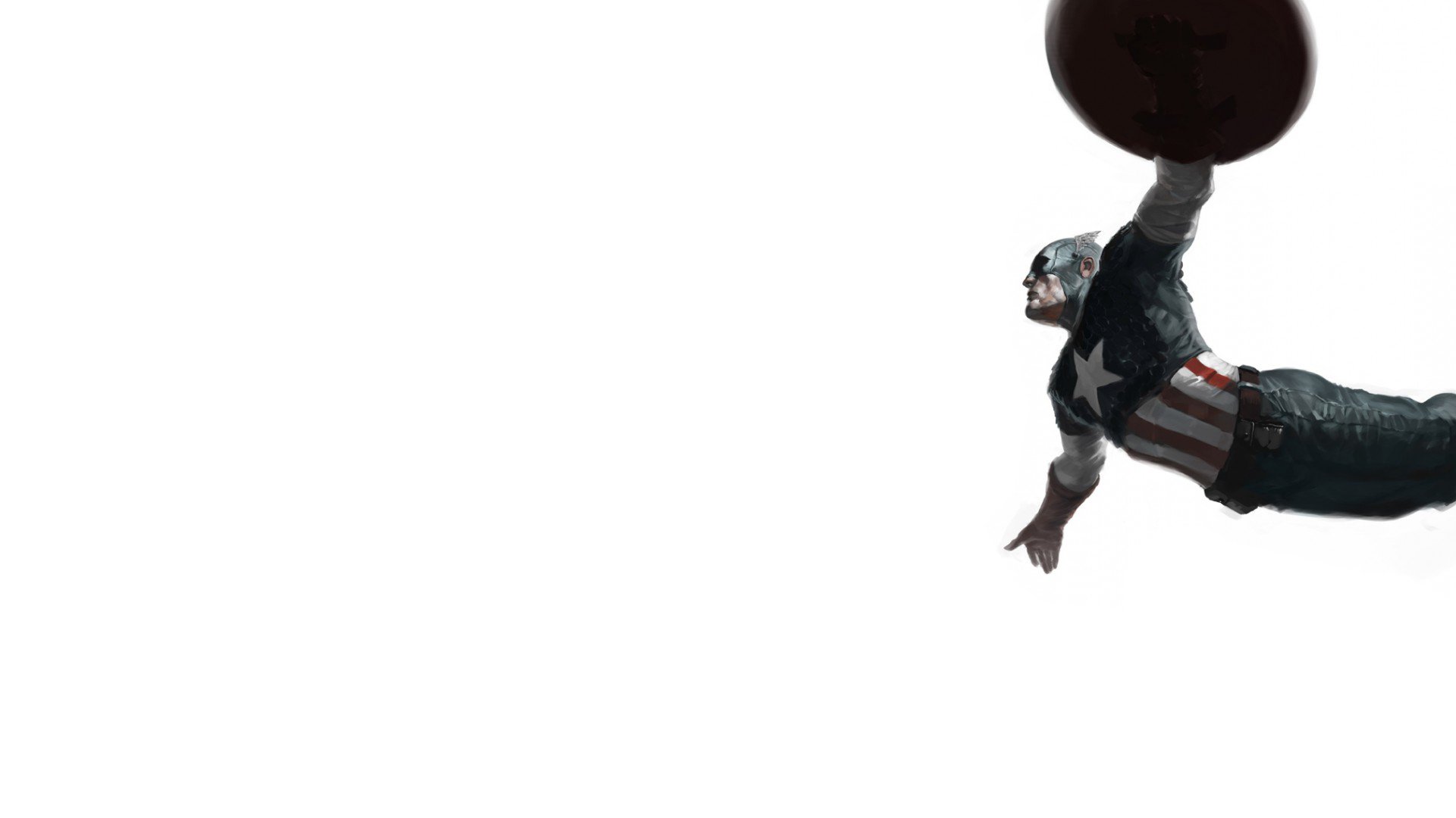 Comic Captain America HD Wallpaper
