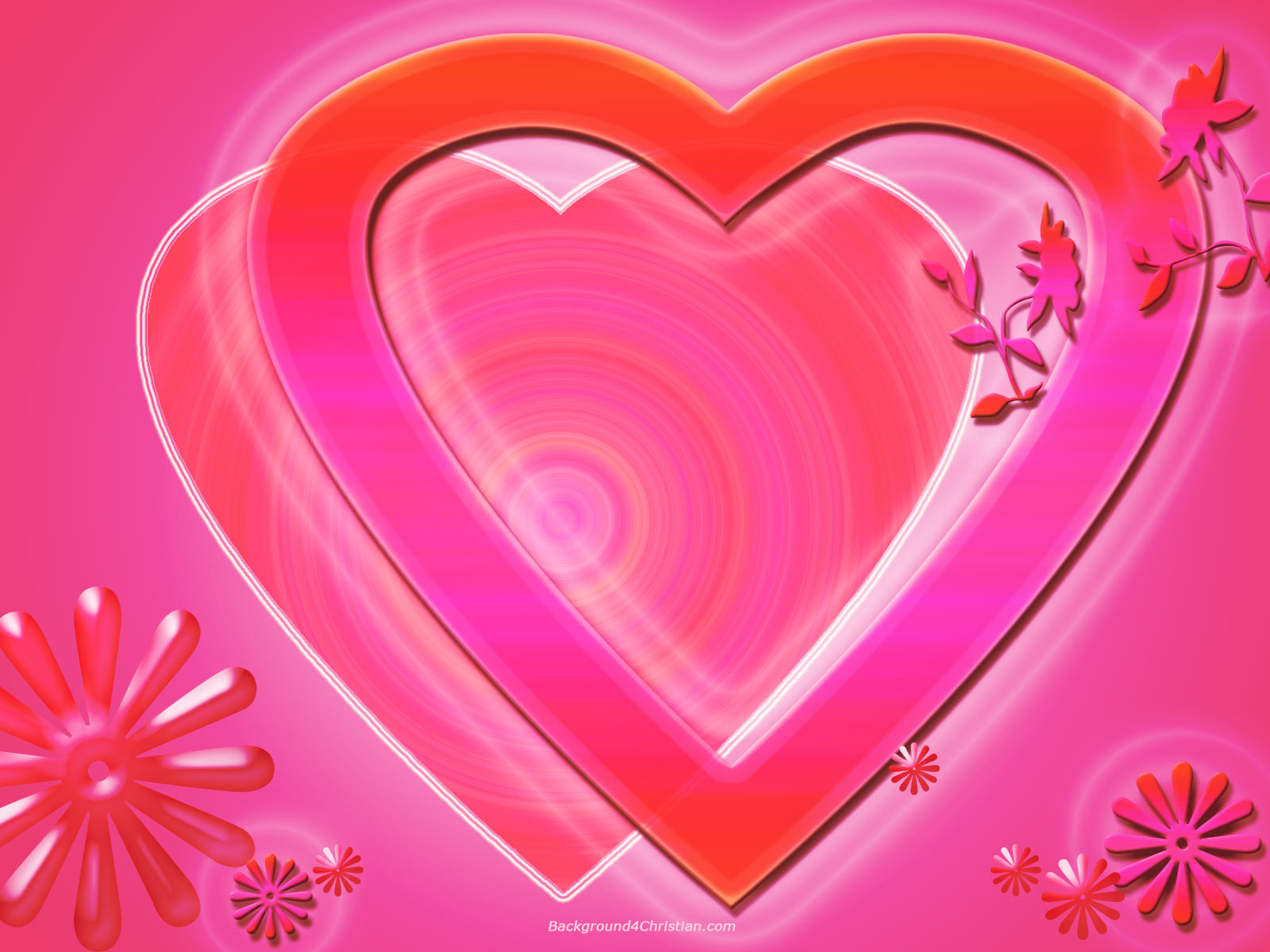 pink valentine heart 2   3846   The Wondrous Pics