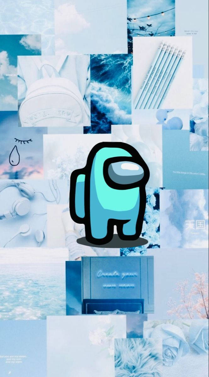 Among Us Aesthetic Background Wallpaper