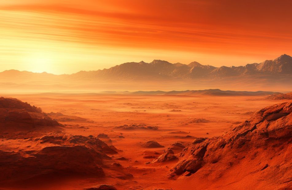 Mars Surface Wallpaper
