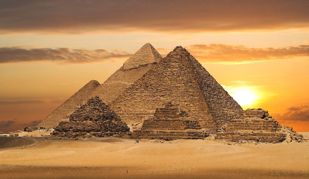 Sunrise Egyptian Pyramids HD Wallpaper Loopele
