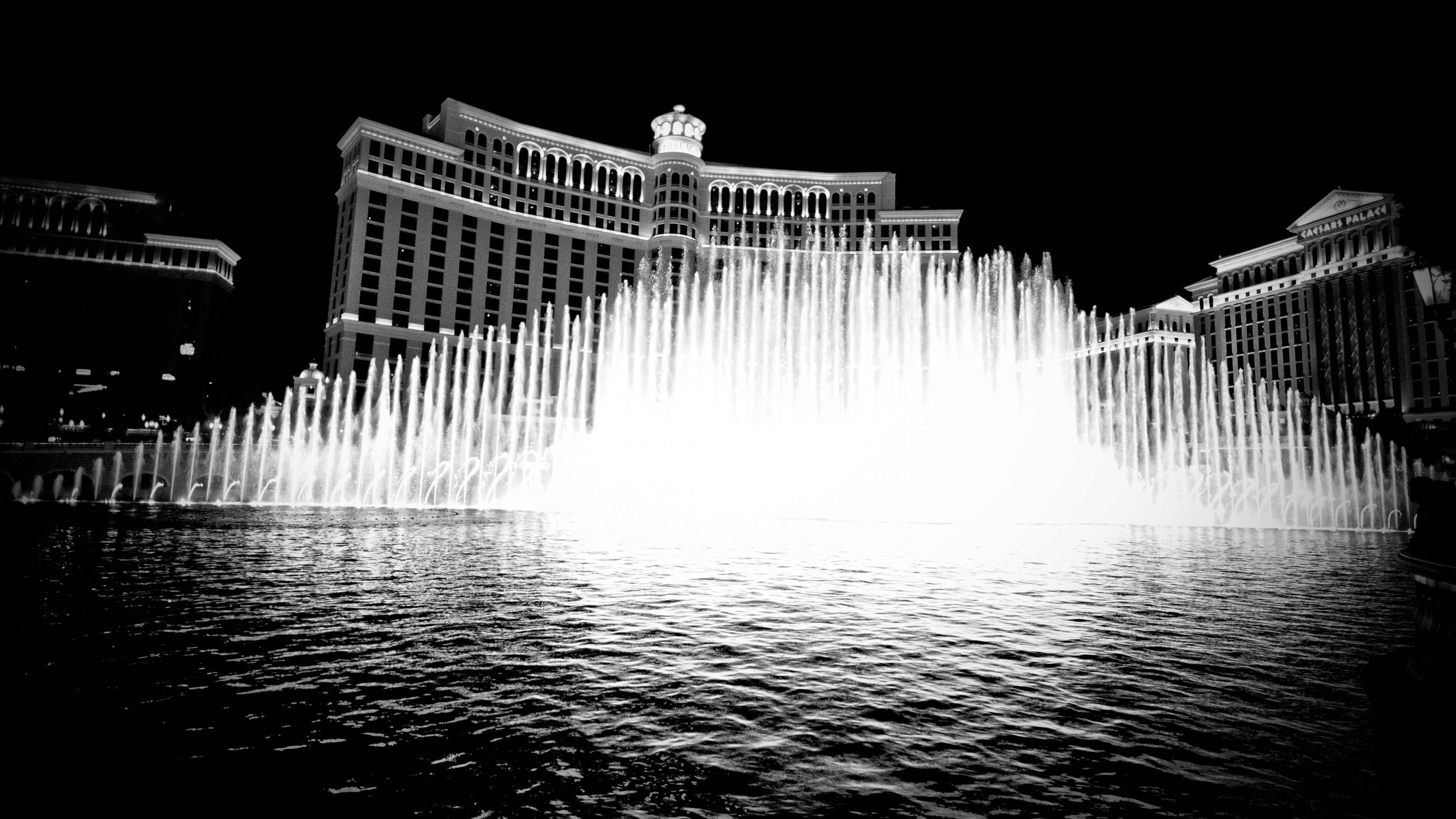 From Bellagio Fountains In Las Vegas Wallpaper HD