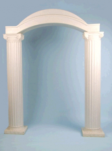 Column Arch Top Empire United Party Rental Of Lawrence Ma
