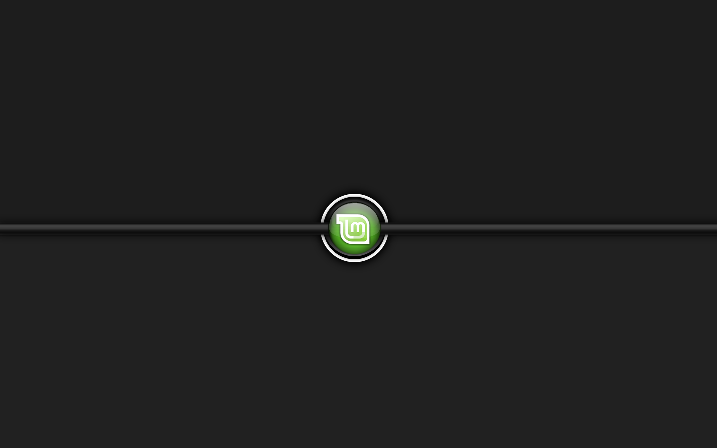 Linux Mint Background Image Logo Black