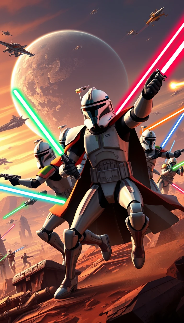Clone Wars Phone Wallpaper