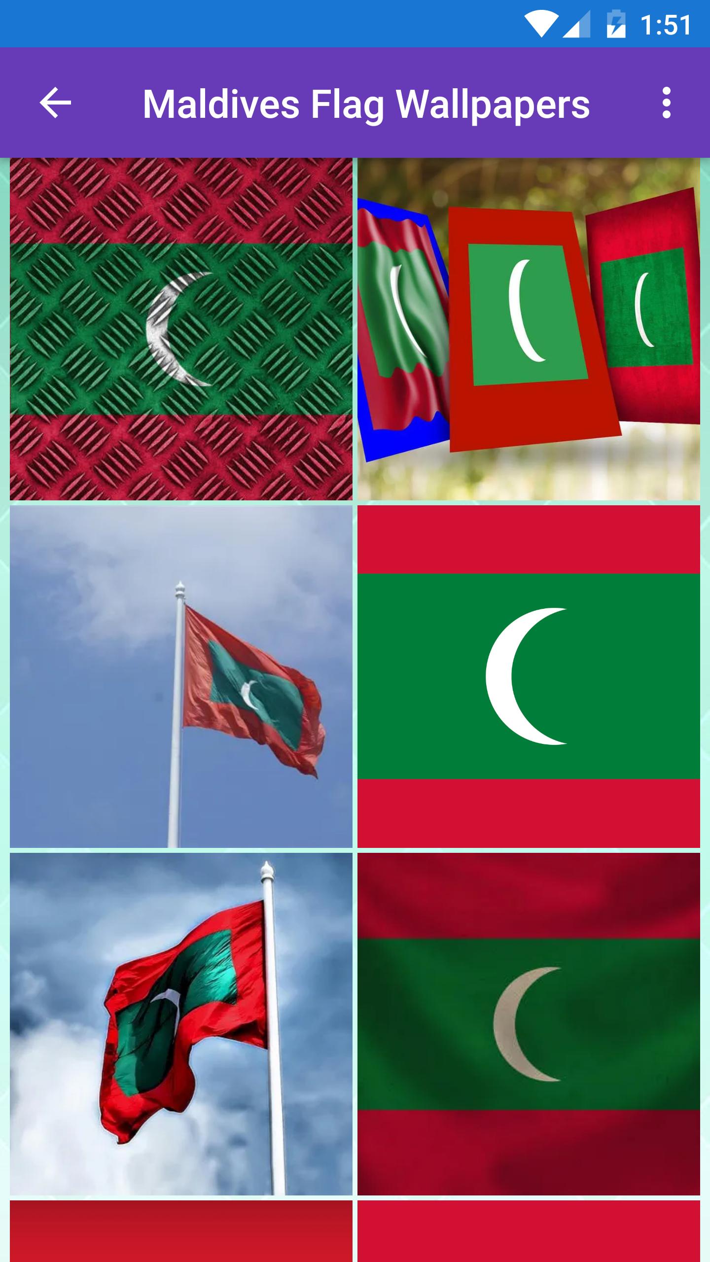 Maldives Flag Wallpaper Flags And Country Image For Android